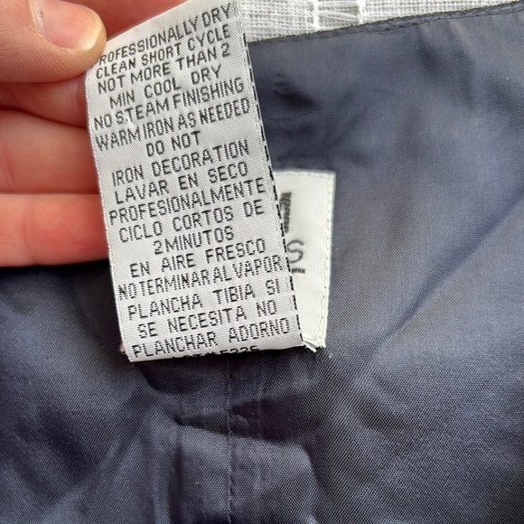 R&M Richards Dark Navy Embellished Evening Top - Picture 5 of 12